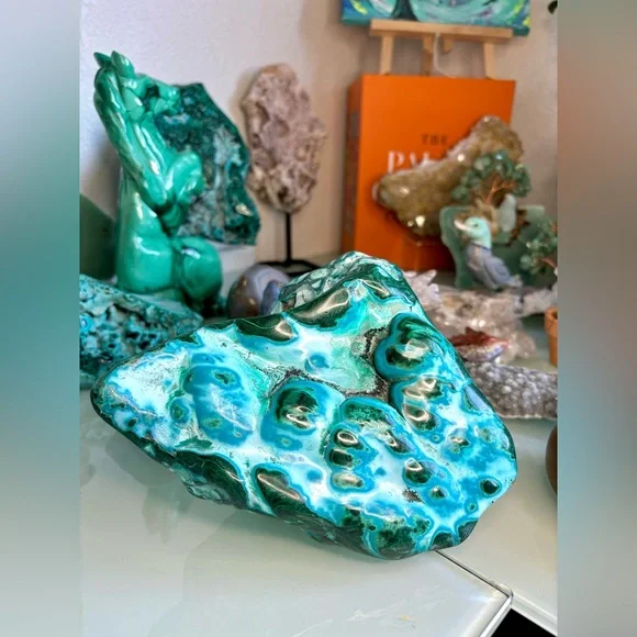 Chrysocolla & Malachite From Congo - Picture 5 of 11